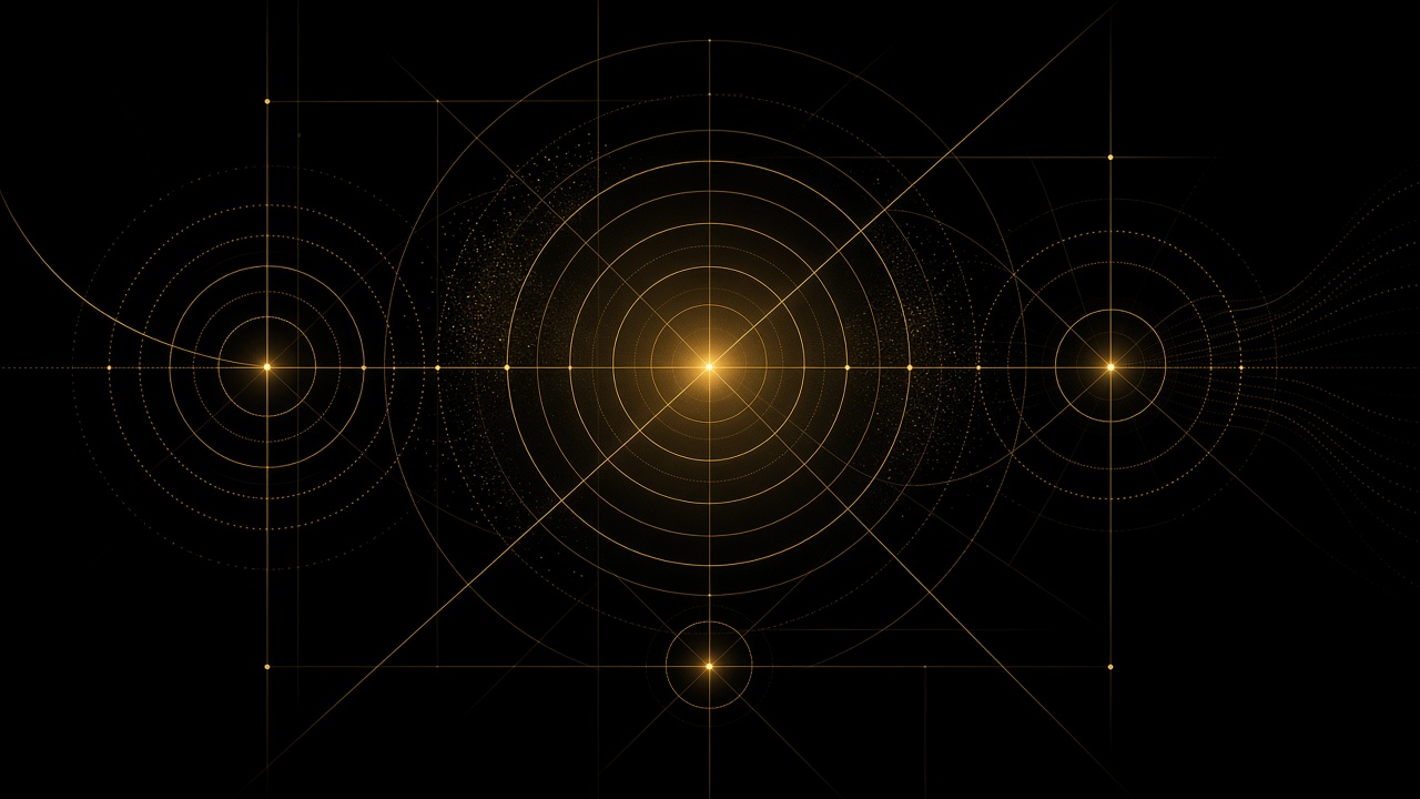 Abstract diligence and value visual